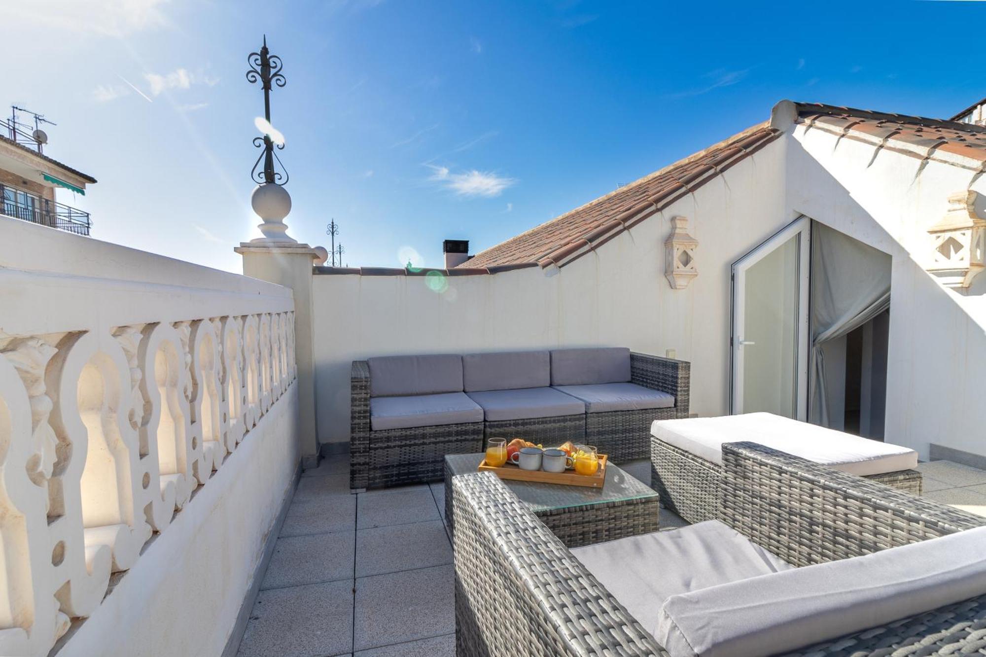 Nt Luxury Central Duplex With Terrace & Parking Málaga Esterno foto